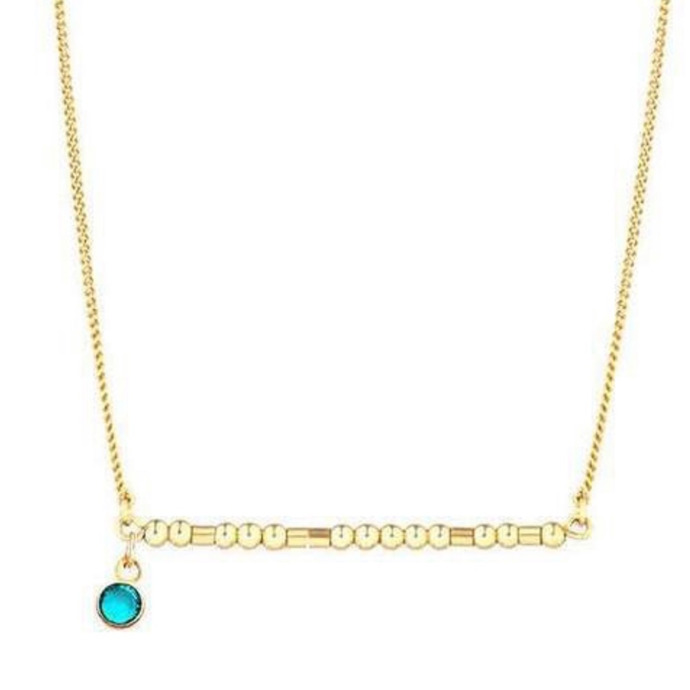 Customized Morse Code necklace or bracelet